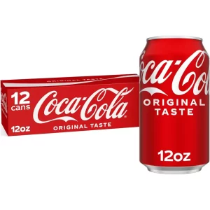 Coca-Cola Soda – 12pk/12 fl oz Cans Original Refreshing Taste